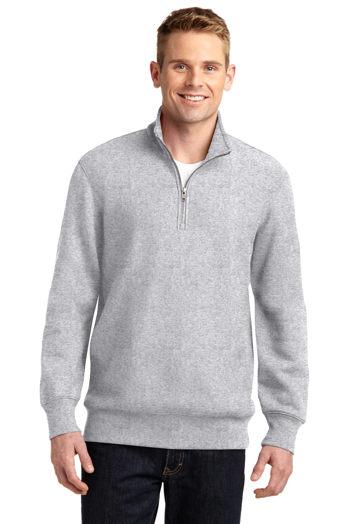 Sport-Tek Men's Super Heavyweight 1/4-Zip Pullover Sweatshirt Mens Apparel Sweatshirts & Fleece