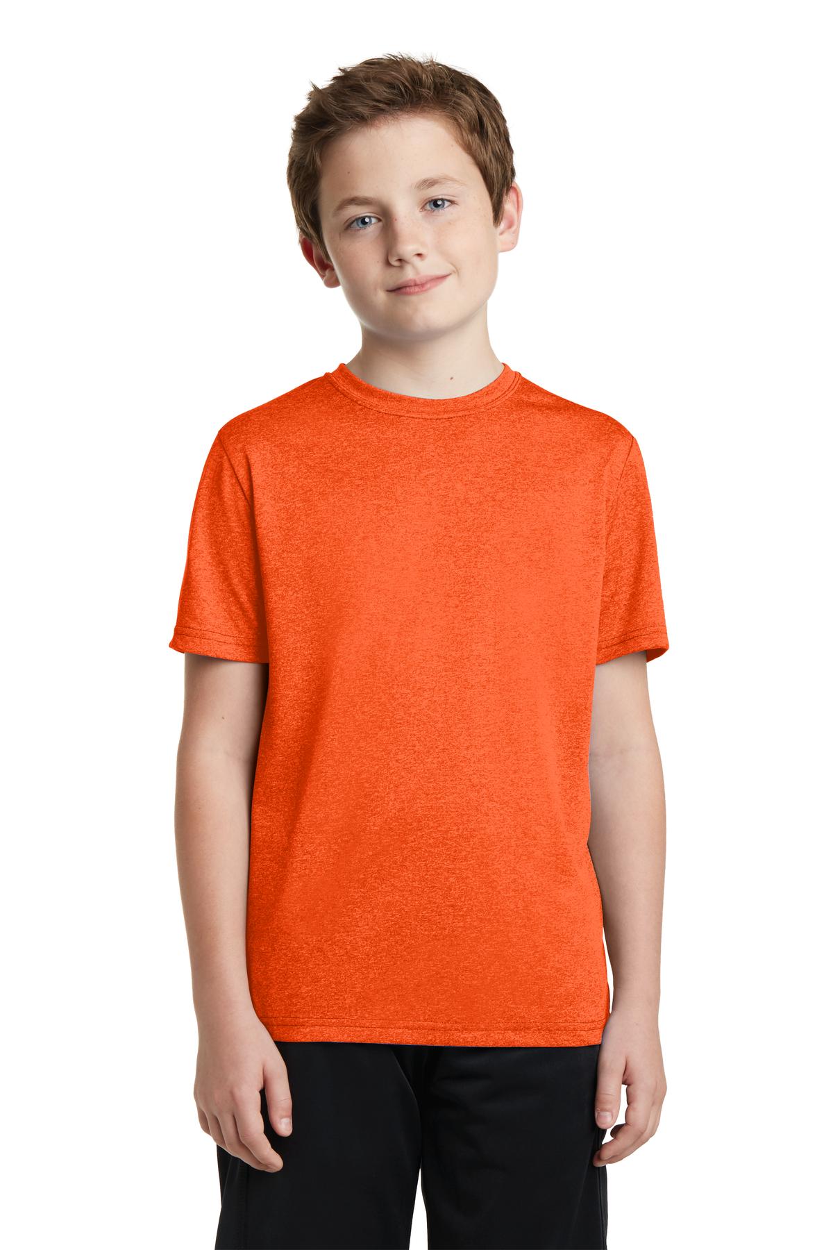 Sport-Tek Youth Heather Contender Tee YST360 Youth Apparel Shirts & Tops