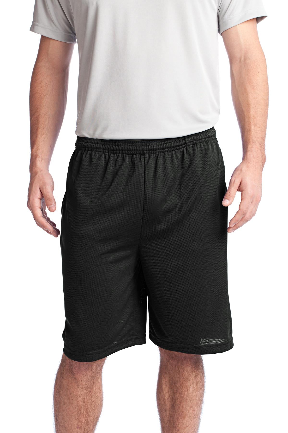 Sport-Tek Men's PosiCharge Tough Mesh Pocket Shorts Mens Apparel Shorts