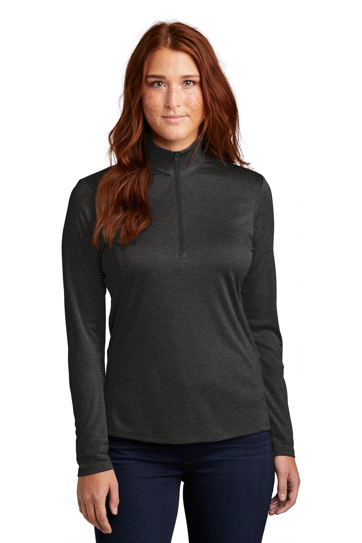 Sport-Tek Women's Endeavor 1/2-Zip Pullover LST469 Womens Apparel Sweatshirts & Fleece