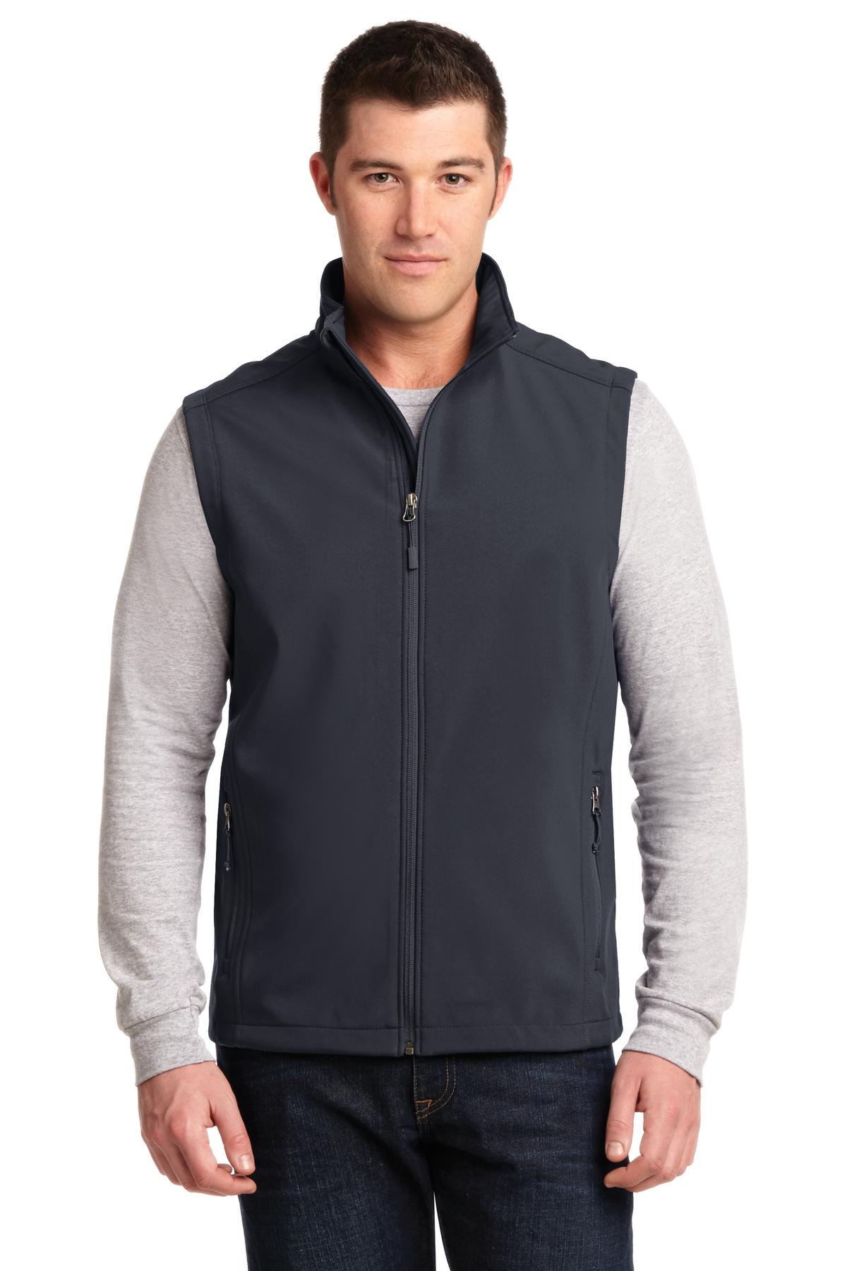 Port Authority Men's Core Soft Shell Vest. J325 Mens Apparel Jackets & Vests