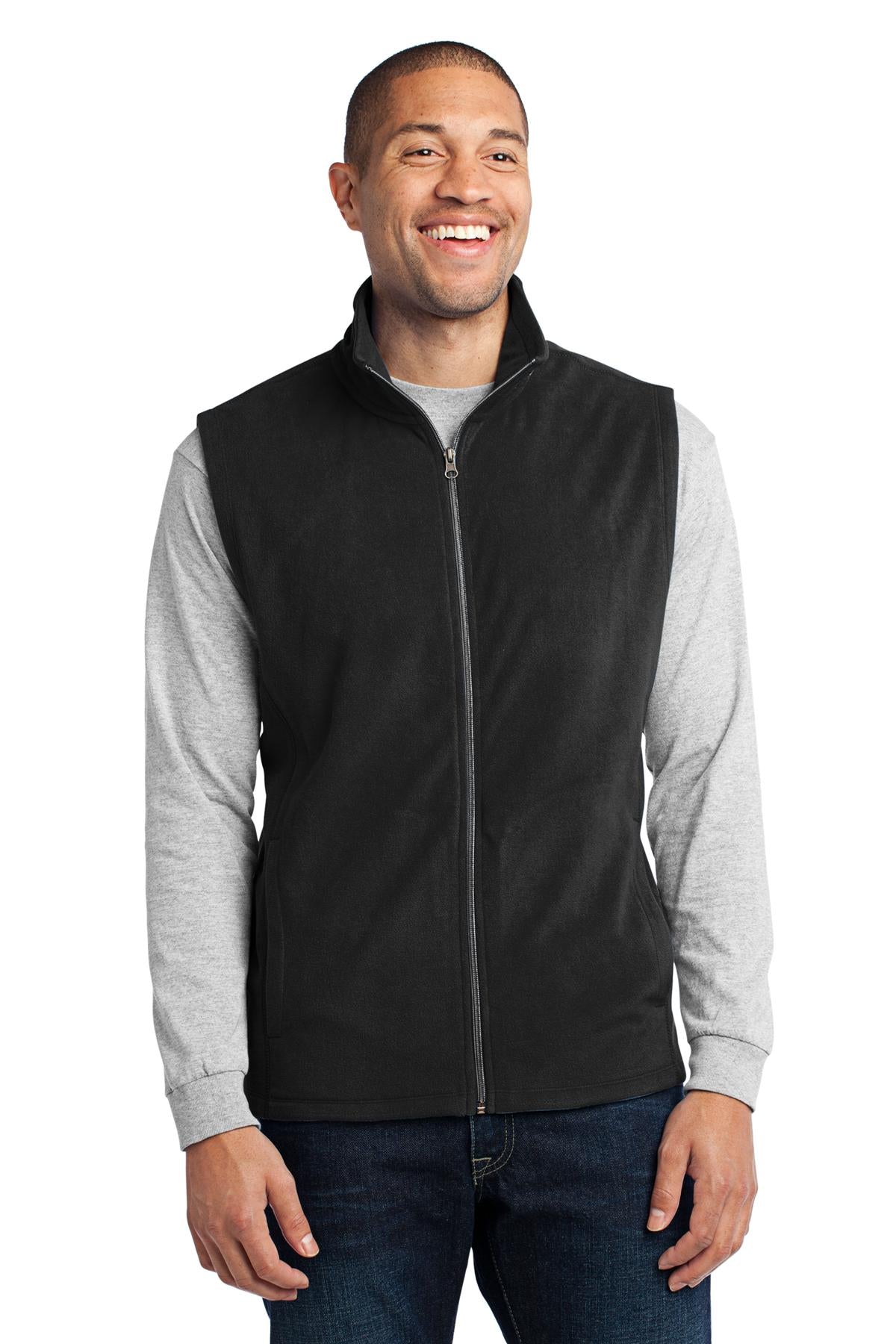 Port Authority Men's Microfleece Vest. F226 Mens Apparel Jackets & Vests