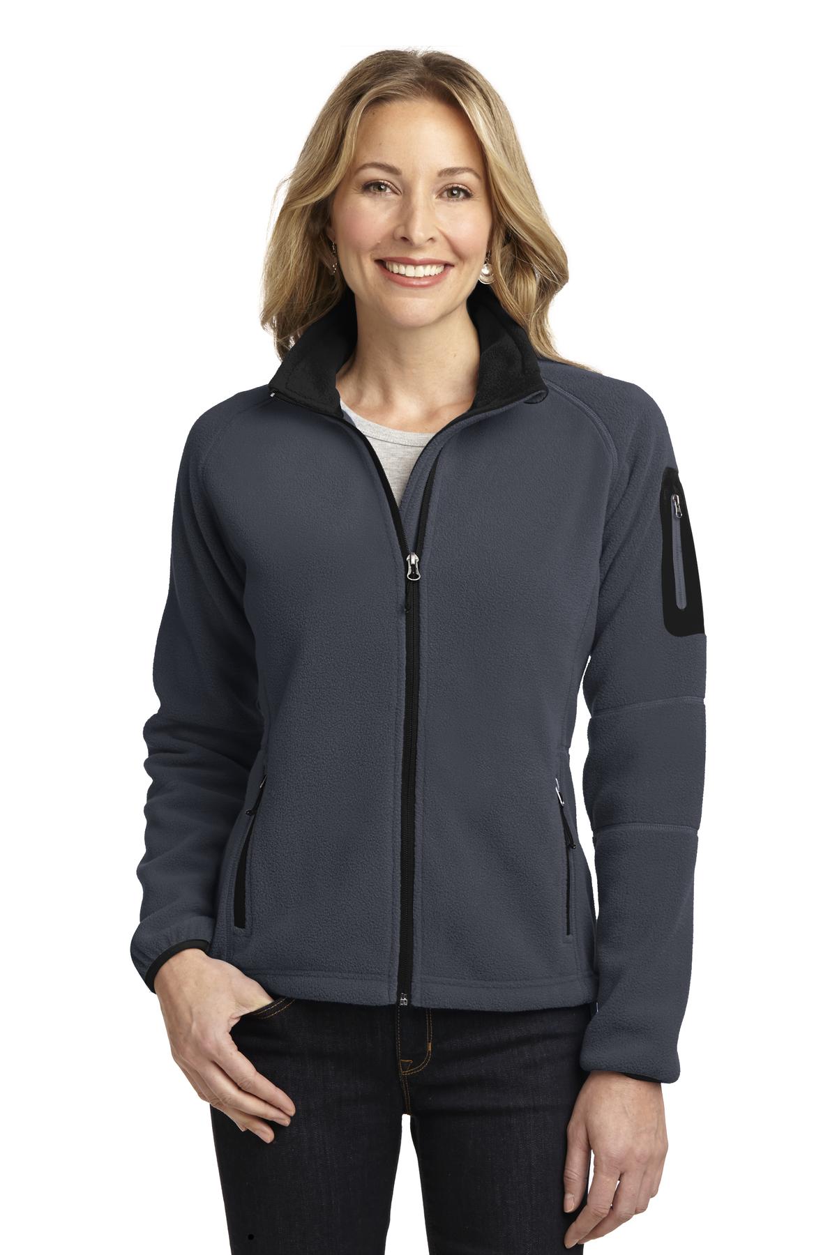 Port Authority Women's Enhanced Value Fleece Full-Zip Jacket. L229 Womens Apparel Jackets & Vests