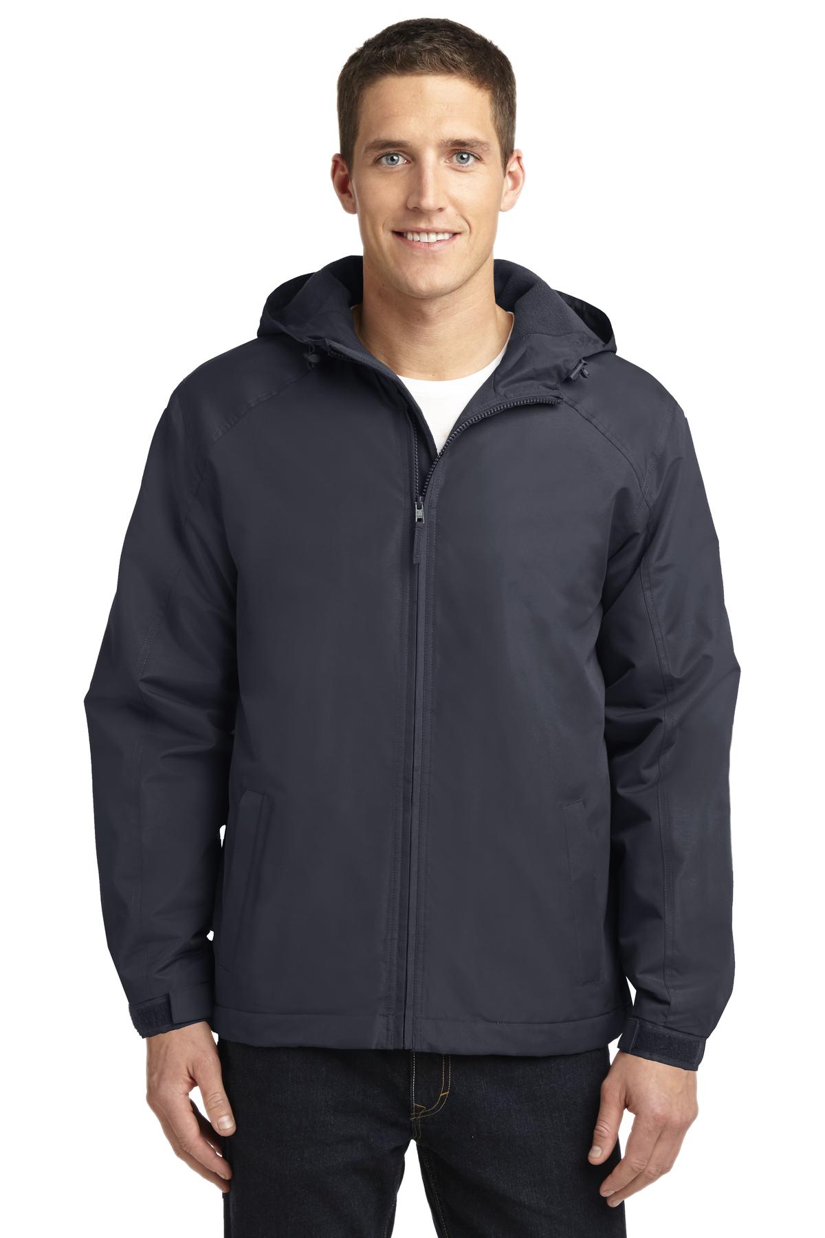 Port Authority Men's Hooded Charger Jacket. J327 Mens Apparel Jackets & Vests