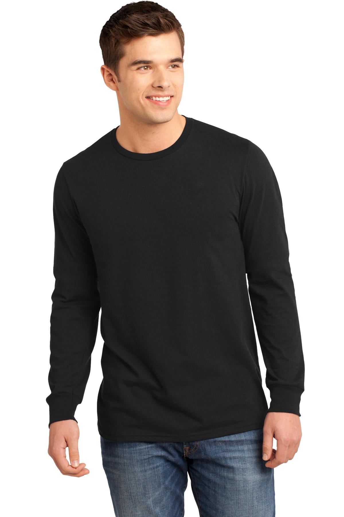 District Men's The Concert Tee Long Sleeve. DT5200 District