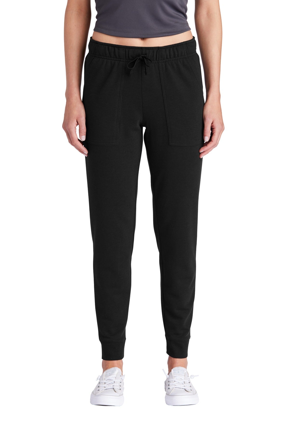 Sport-Tek Women's PosiCharge Tri-Blend Wicking Fleece Joggers. LST299 Womens Apparel Pants & Sweatpants