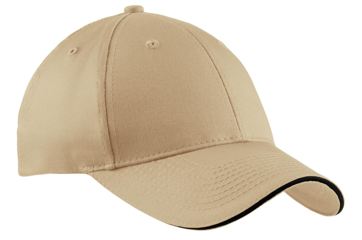 Port & Company - Adult Sandwich Bill Cap Unisex Accessories Hats & Caps