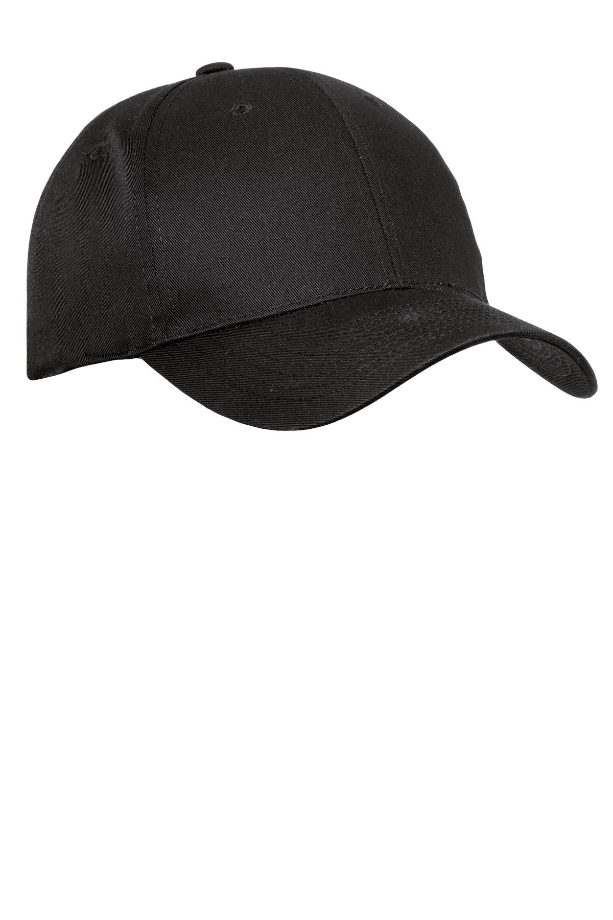 Port Authority Fine Twill Cap Unisex Accessories Hats & Caps