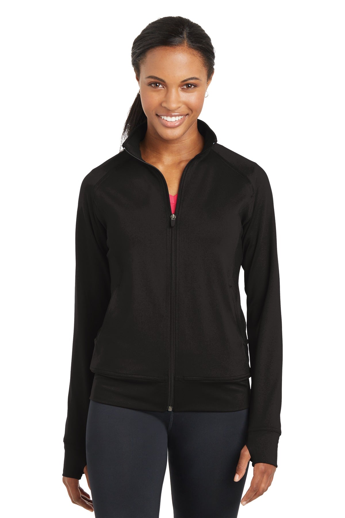Sport-Tek Women's NRG Fitness Jacket. LST885 Womens Apparel Jackets & Vests