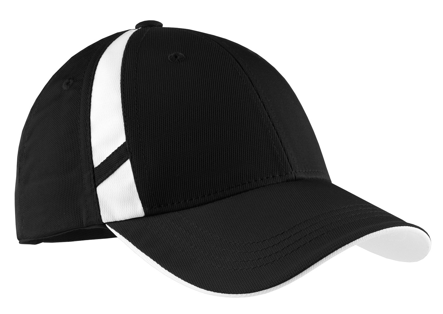 Sport-Tek Dry Zone Mesh Inset Cap Unisex Accessories Hats & Caps