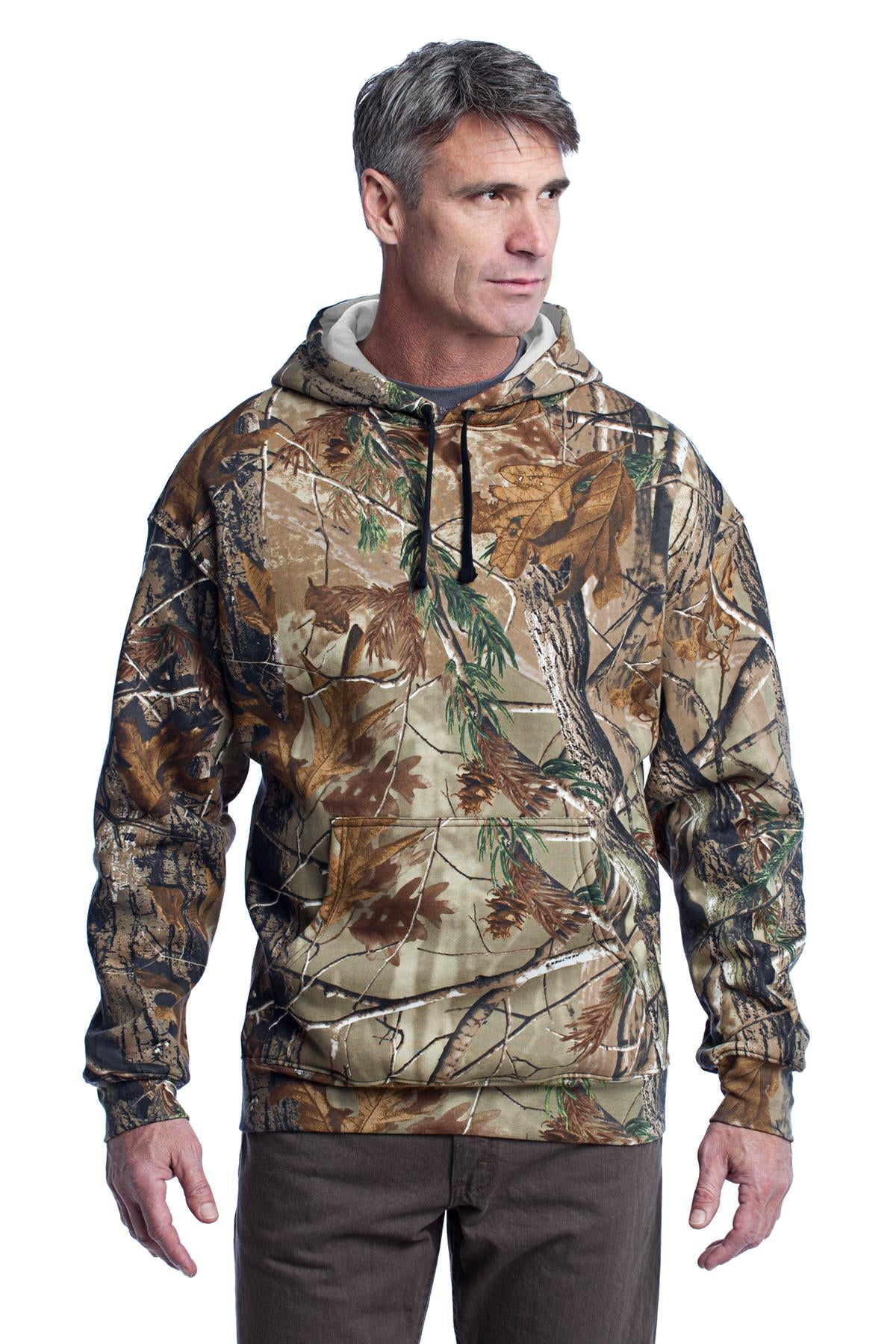 Russell Outdoors Men's Realtree Pullover Hooded Sweatshirt S459R Mens Apparel Sweatshirts & Fleece