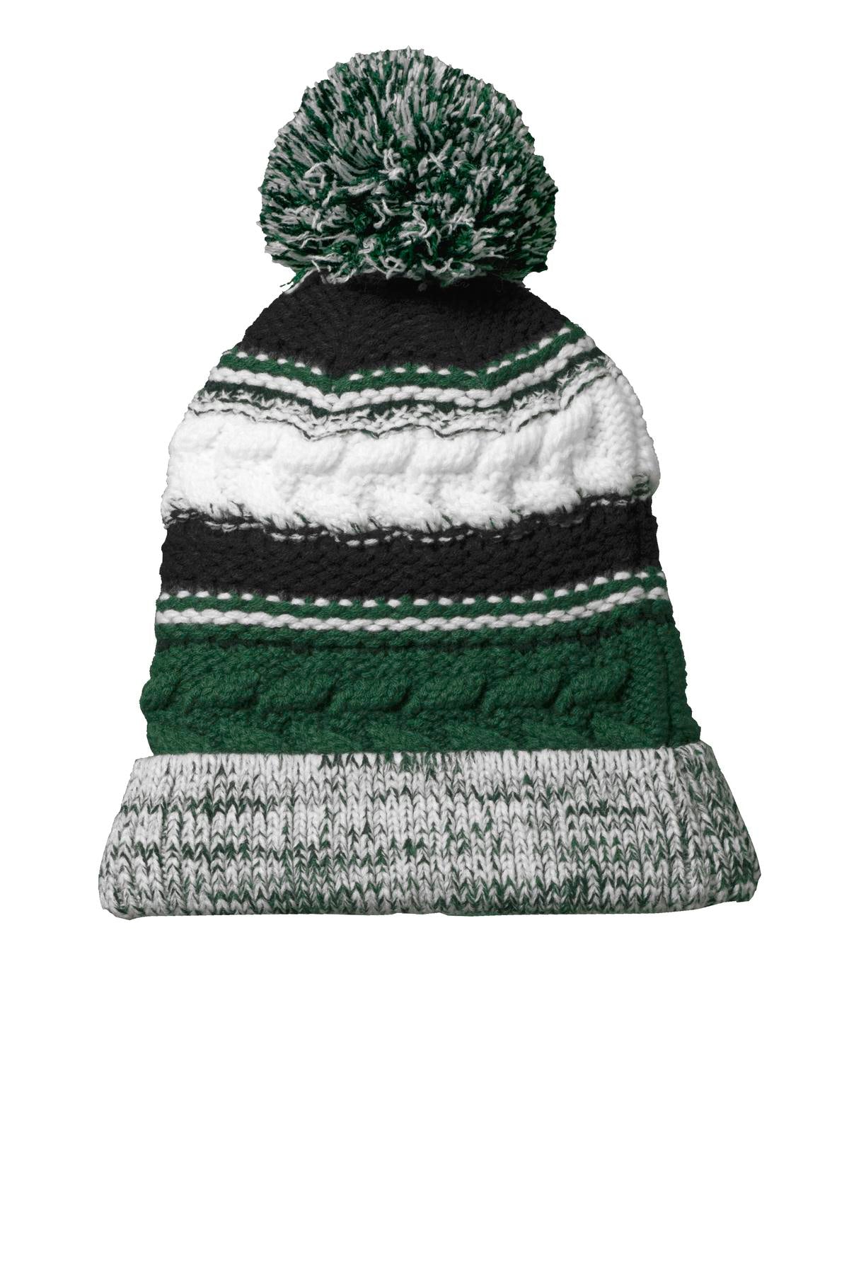 Sport-Tek Pom Pom Team Beanie Unisex Accessories Hats & Caps