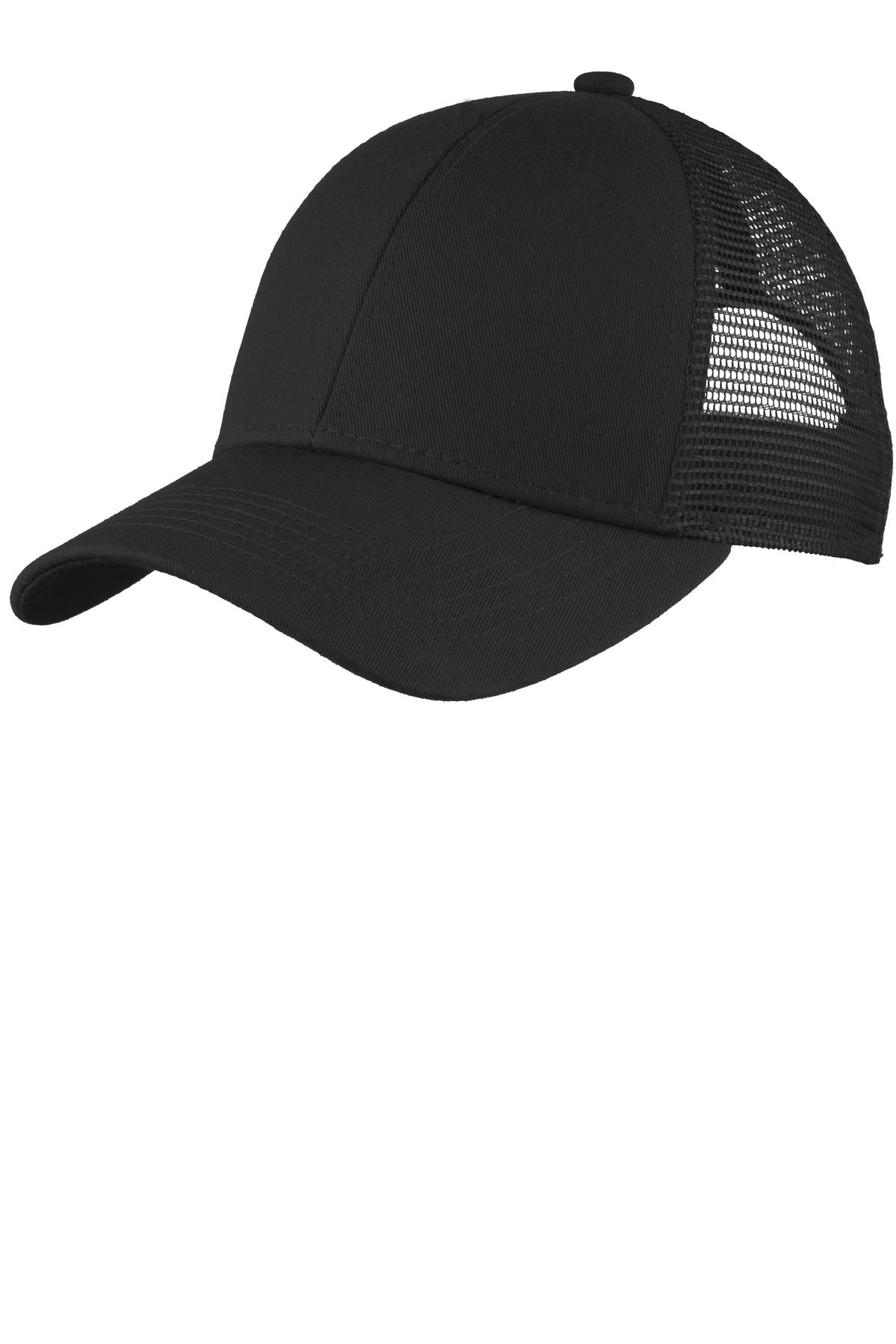 Port Authority Adjustable Mesh Back Cap Unisex Accessories Hats & Caps