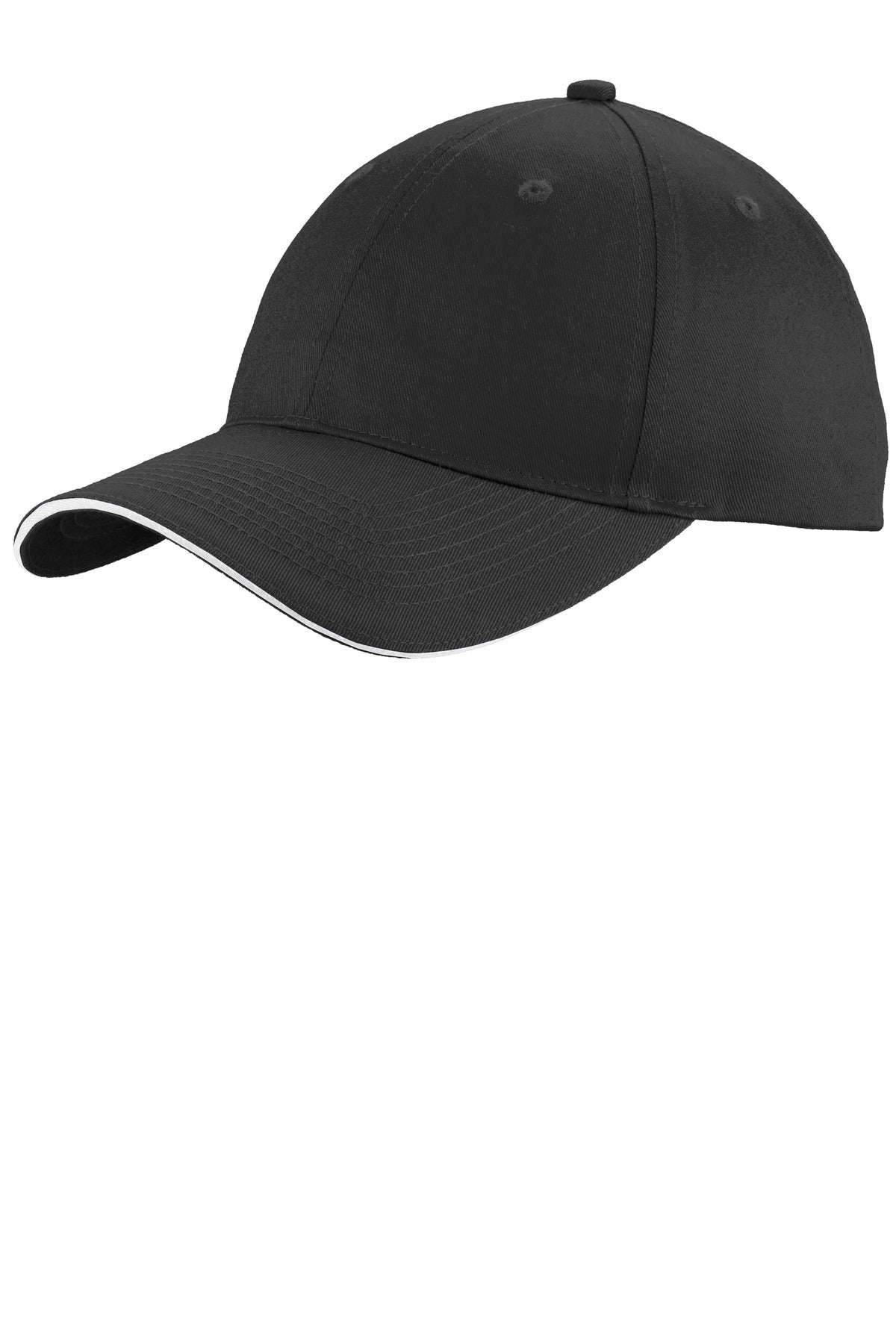 Port & Company - Adult Unstructured Sandwich Bill Cap Unisex Accessories Hats & Caps
