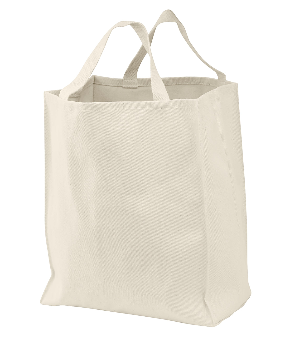 Port Authority Ideal Twill Grocery Tote. B100 Unisex Accessories Bags & Backpacks