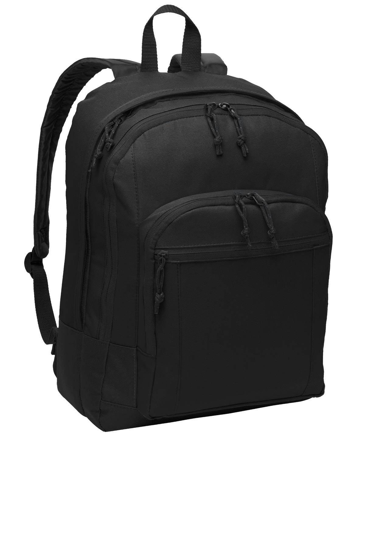 Port Authority Basic Backpack. BG204 Unisex Accessories Bags & Backpacks