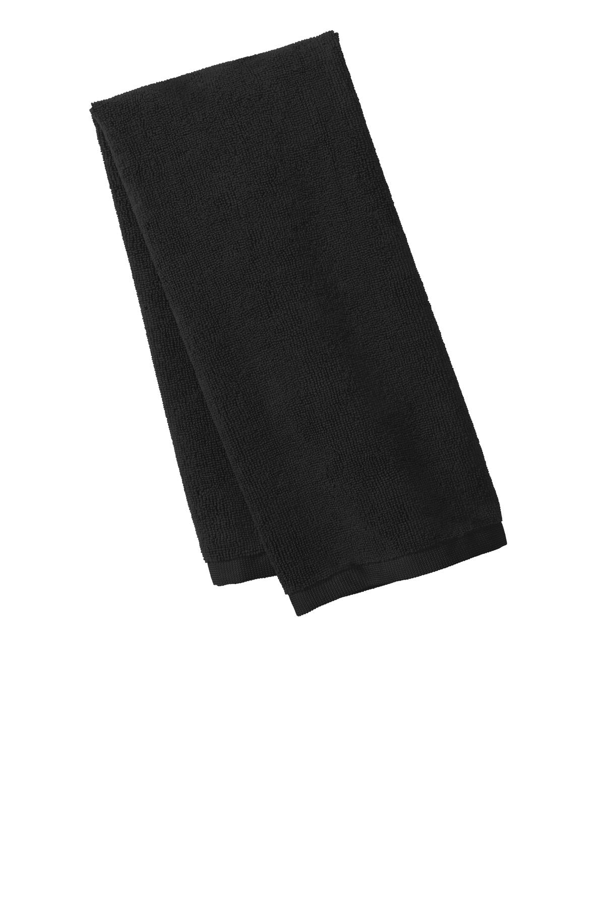 Port Authority Microfiber Golf Towel. TW540 Unisex Accessories Robes & Towels