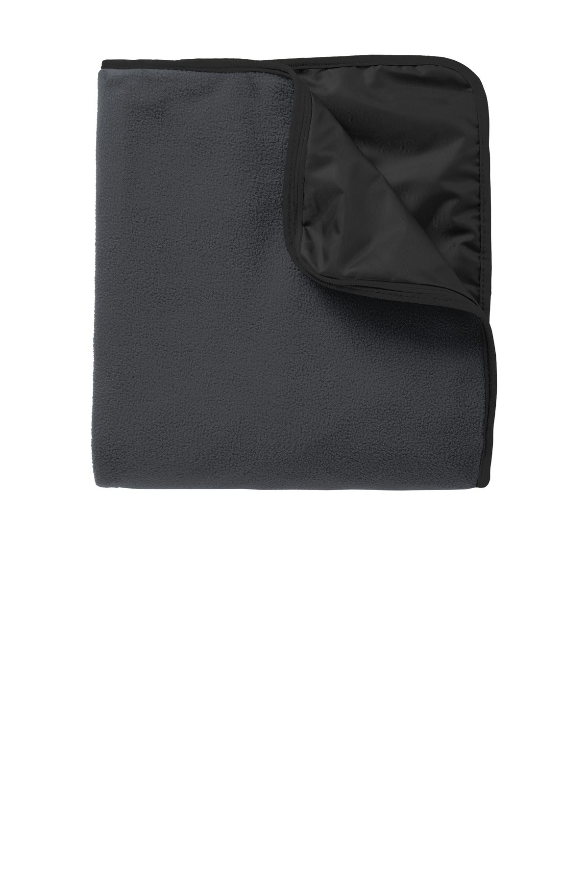 Port Authority Fleece & Poly Travel Blanket. TB850 Unisex Accessories Blankets