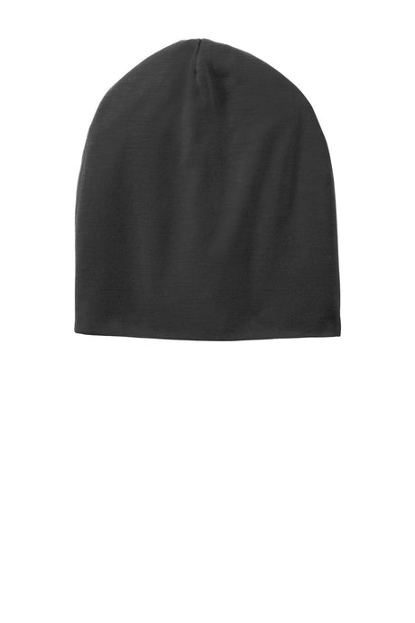 Sport-Tek PosiCharge Competitor Cotton Touch Jersey Knit Slouch Beanie Unisex Accessories Hats & Caps