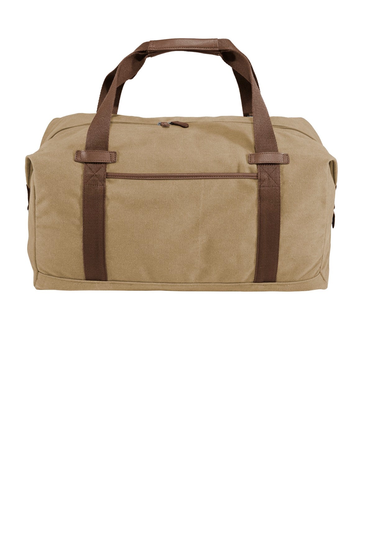 Port Authority Cotton Canvas Duffel. BG803 Unisex Accessories Bags & Backpacks