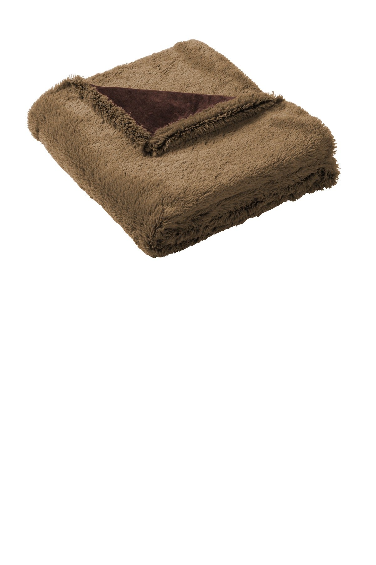Port Authority Faux Fur Blanket. BP45 Unisex Accessories Blankets