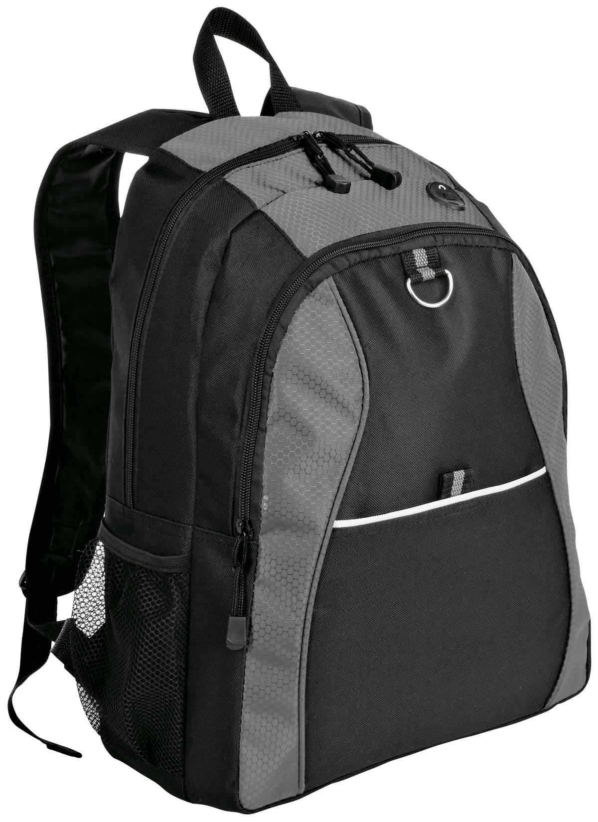 Port Authority Contrast Honeycomb Backpack. BG1020 Unisex Accessories Bags & Backpacks