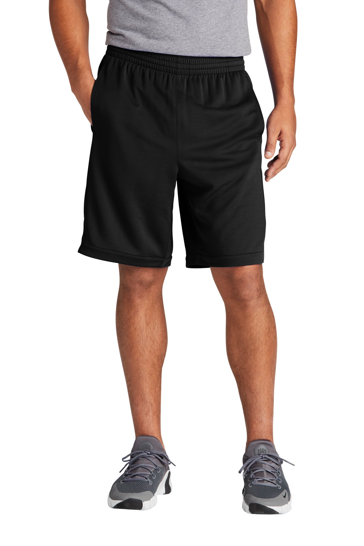 Sport-Tek Men's PosiCharge Position Short with Pockets Mens Apparel Shorts