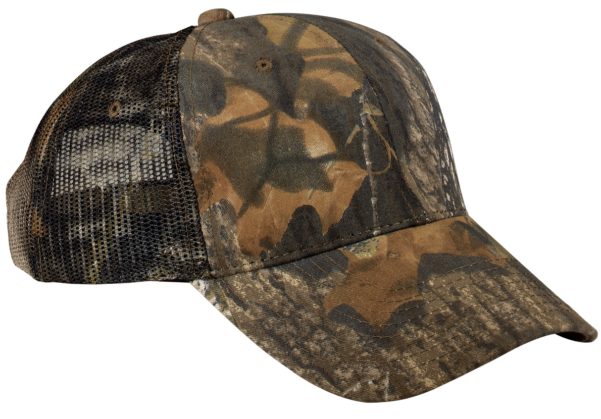 Port Authority Pro Camouflage Series Cap with Mesh Back Unisex Accessories Hats & Caps