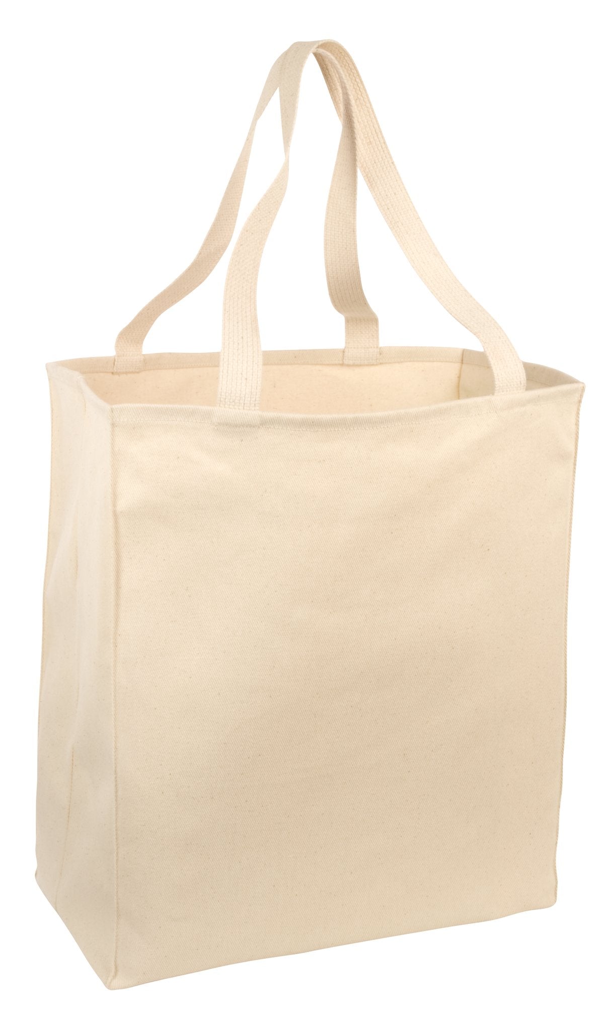 Port Authority Ideal Twill Over-the-Shoulder Grocery Tote. B110 Unisex Accessories Bags & Backpacks