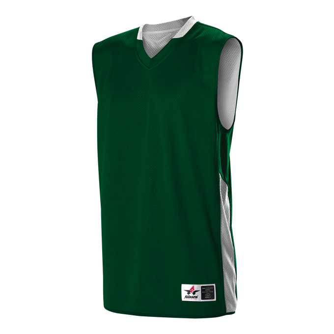 Alleson Men's Single Ply Reversible Basketball Jersey Basketball Jerseys Adult