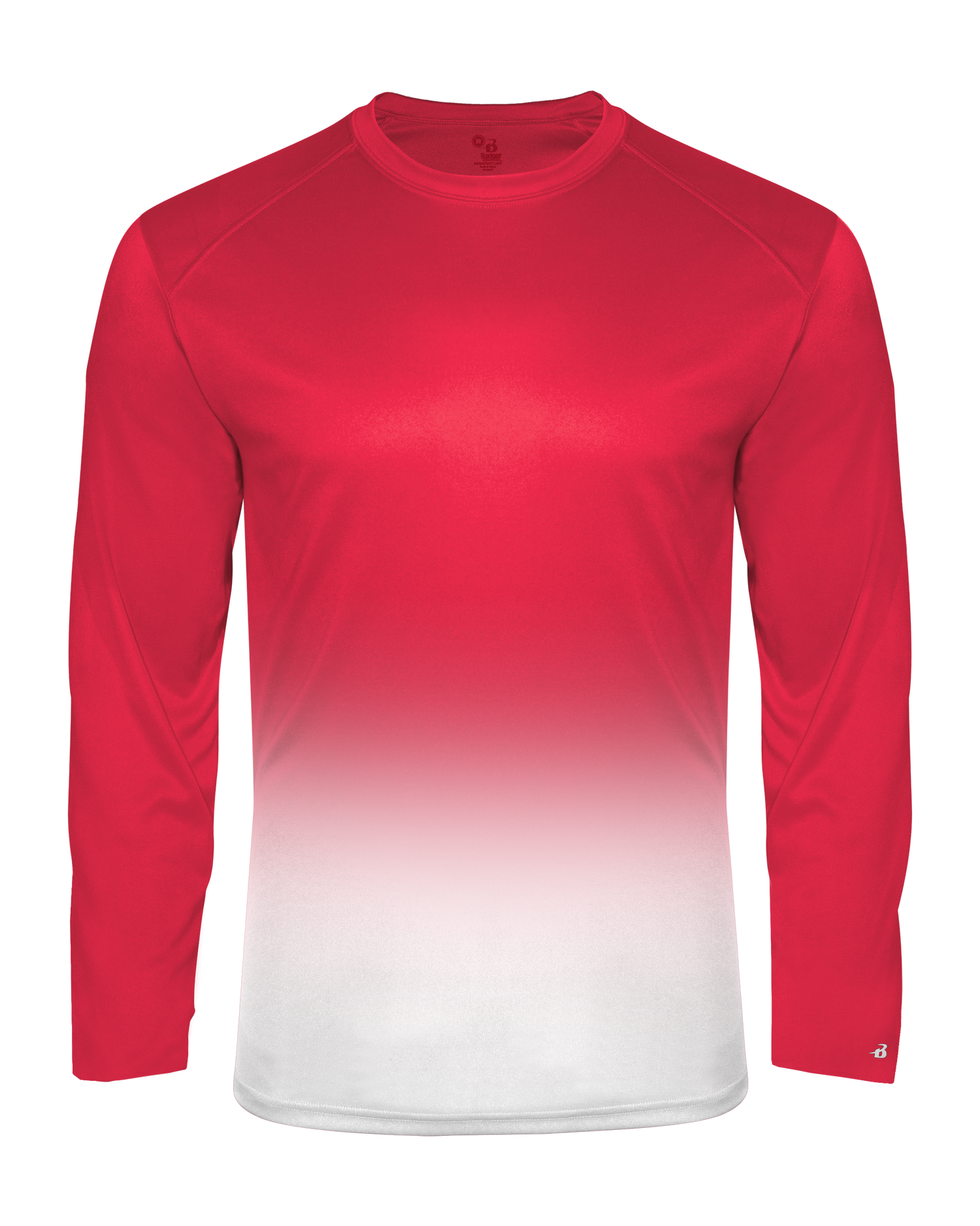 Badger Men's Ombre Long Sleeve T-Shirt Badger