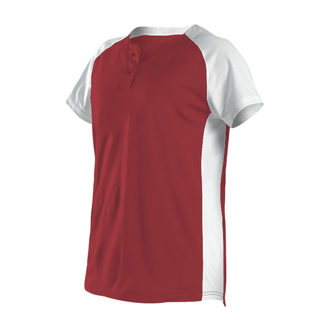 Alleson Women's Two Button Fastpitch Softball Jersey Softball Jerseys Adult