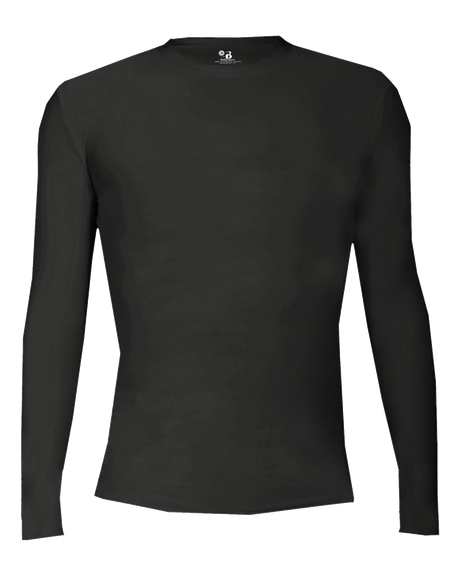 Badger Men's 4605 Pro-Compression Long-Sleeve Crew Shirt Mens Apparel Shirts & Tops