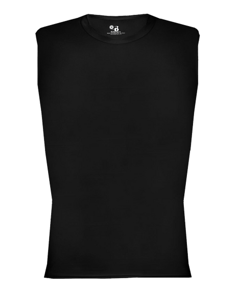 Badger Men's Pro-Compression Sleeveless Crew Shirt Mens Apparel Shirts & Tops