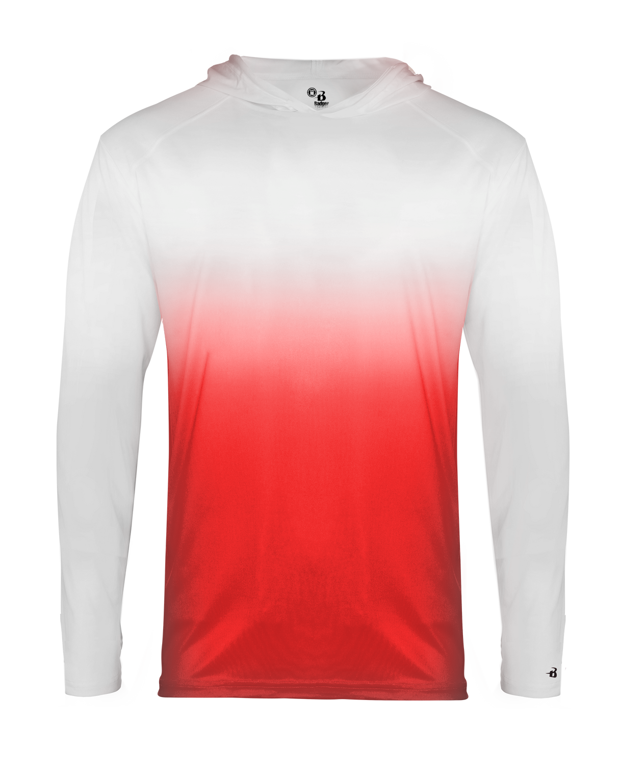 Badger Youth 2205 Ombre Hooded Tee Youth Apparel Shirts & Tops