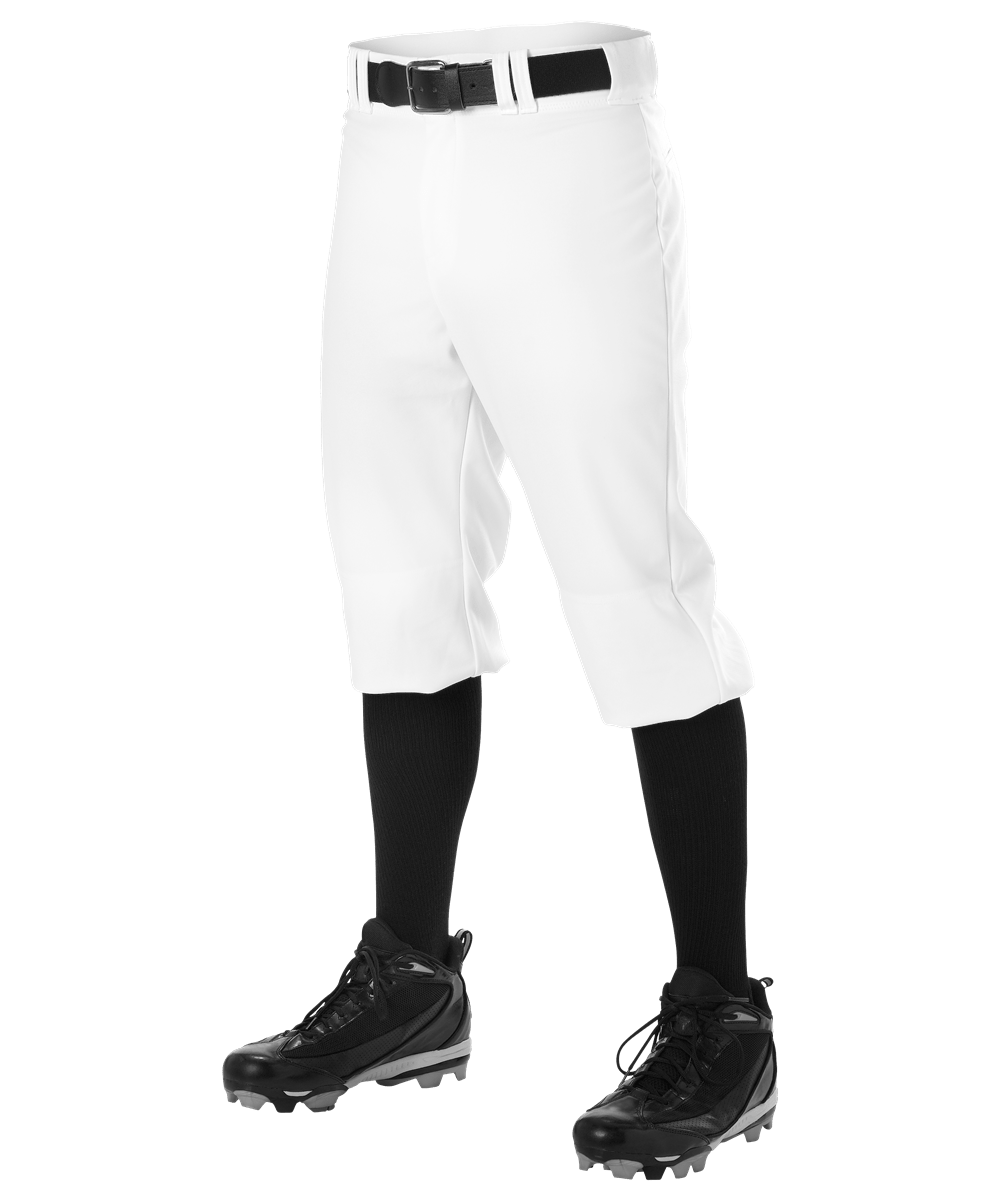 Alleson Men's PWRPKP Knicker Pro Warp Knit Baseball Pants Baseball Pants Adult