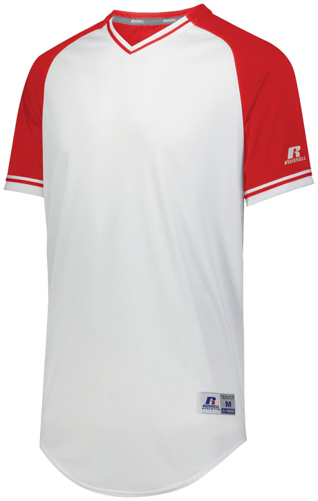 Russell Men's Classic V-Neck Jersey Baseball Jerseys Adult