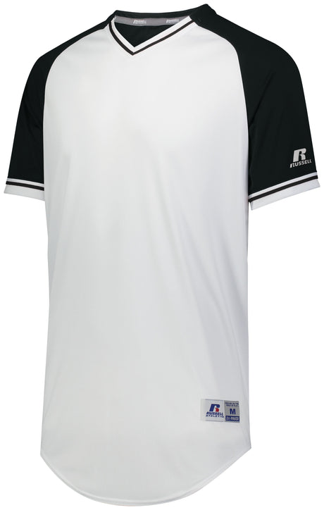 Russell Men's Classic V-Neck Jersey Baseball Jerseys Adult