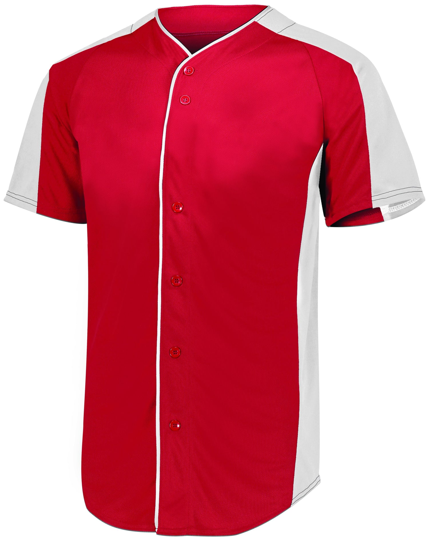 Augusta Adult Full-Button Baseball Jersey Baseball Jerseys Adult