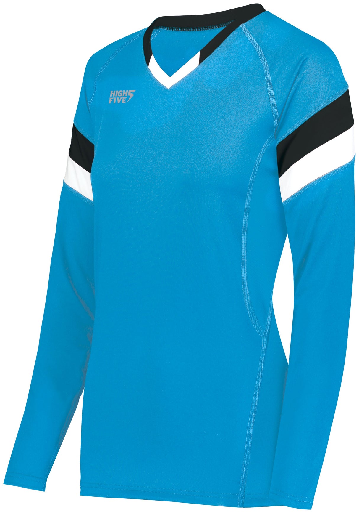 High Five Ladies TruHit Tri-Color Long Sleeve Volleyball Jersey Volleyball Apparel All