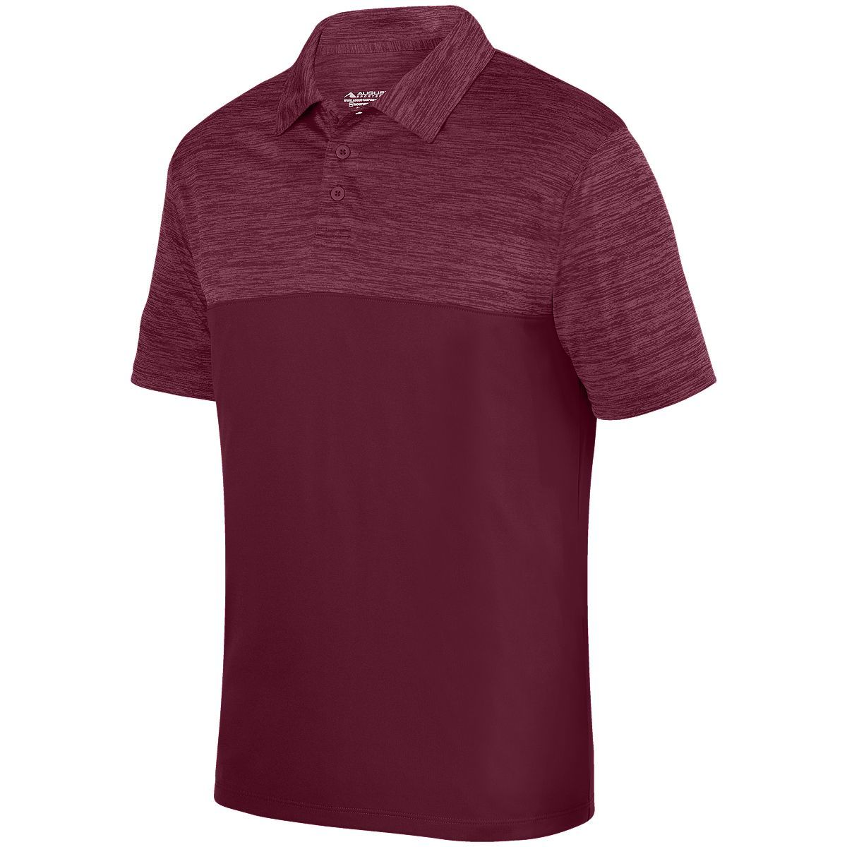 Augusta Men's Shadow Tonal Heather Polo Mens Apparel Shirts & Tops