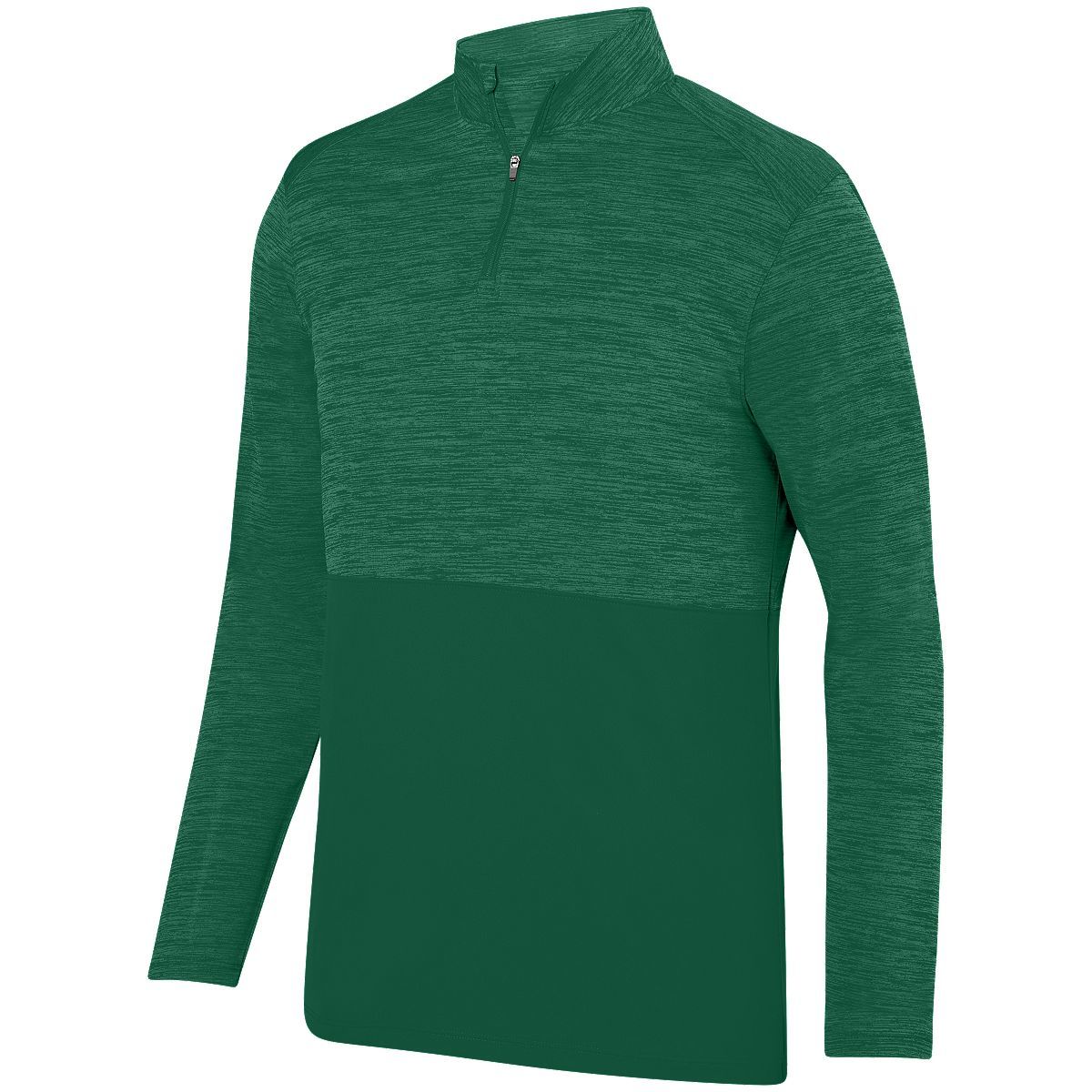 Augusta Shadow Tonal Heather Quarter-Zip Mens Apparel Sweatshirts & Fleece
