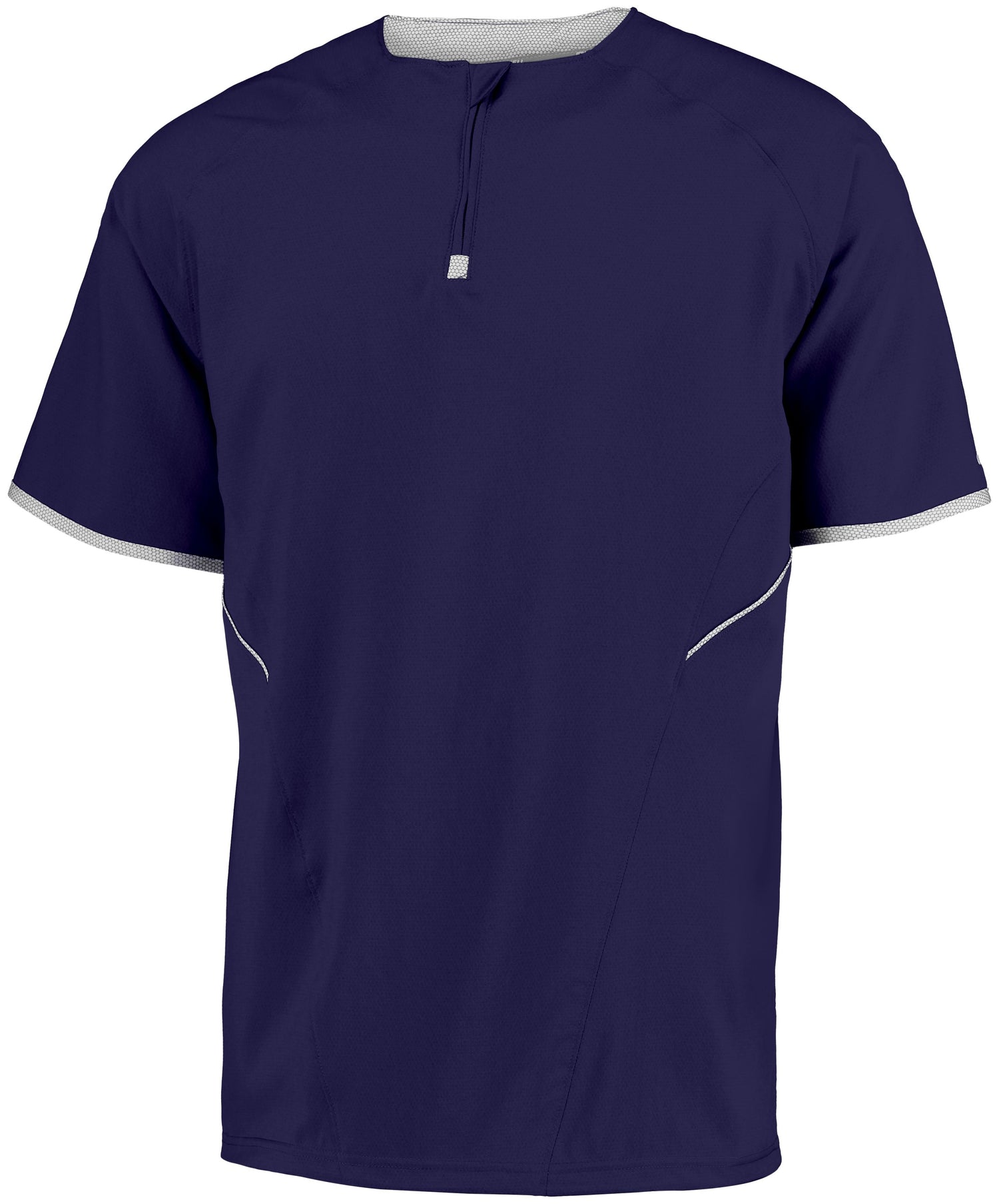 Russell Men's Short Sleeve Pullover Baseball Cage Jackets All