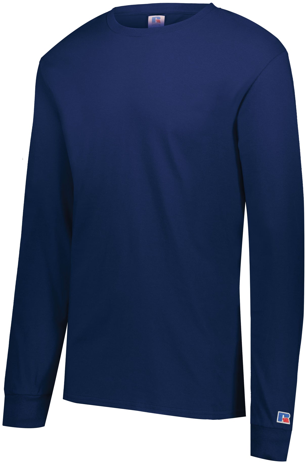 Russell Team Men's Cotton Classic Long Sleeve Tee Mens Apparel Shirts & Tops