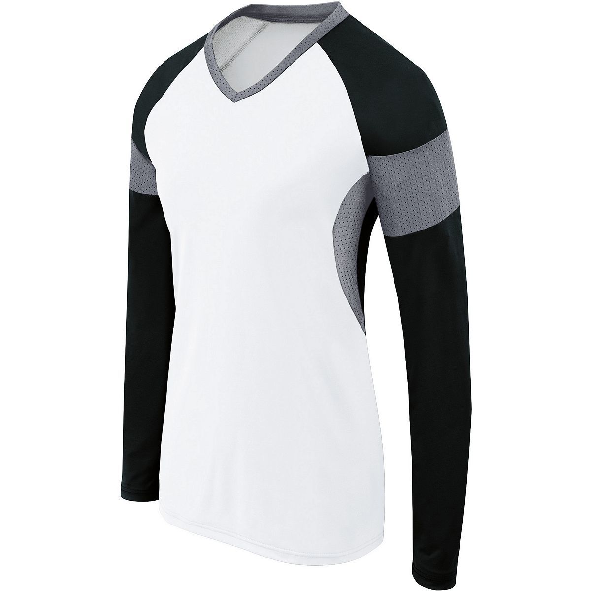 HighFive Women's Long Sleeve Raptor Volleyball Jersey Volleyball Apparel All