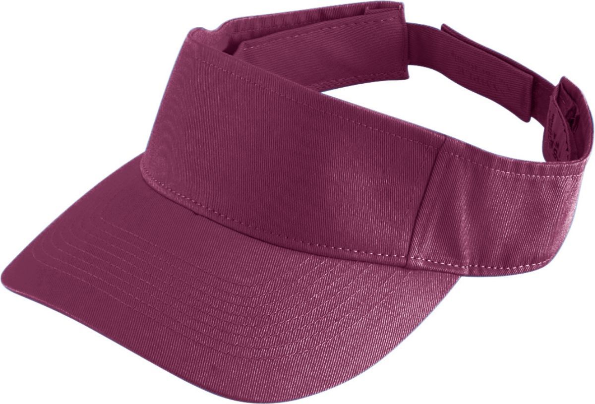 Augusta Youth Sport Twill Visor Unisex Accessories Hats & Caps