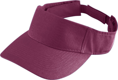 Augusta Youth Sport Twill Visor Unisex Accessories Hats & Caps