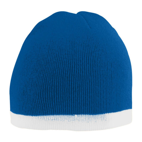 Augusta Two-Tone Knit Beanie Unisex Accessories Hats & Caps