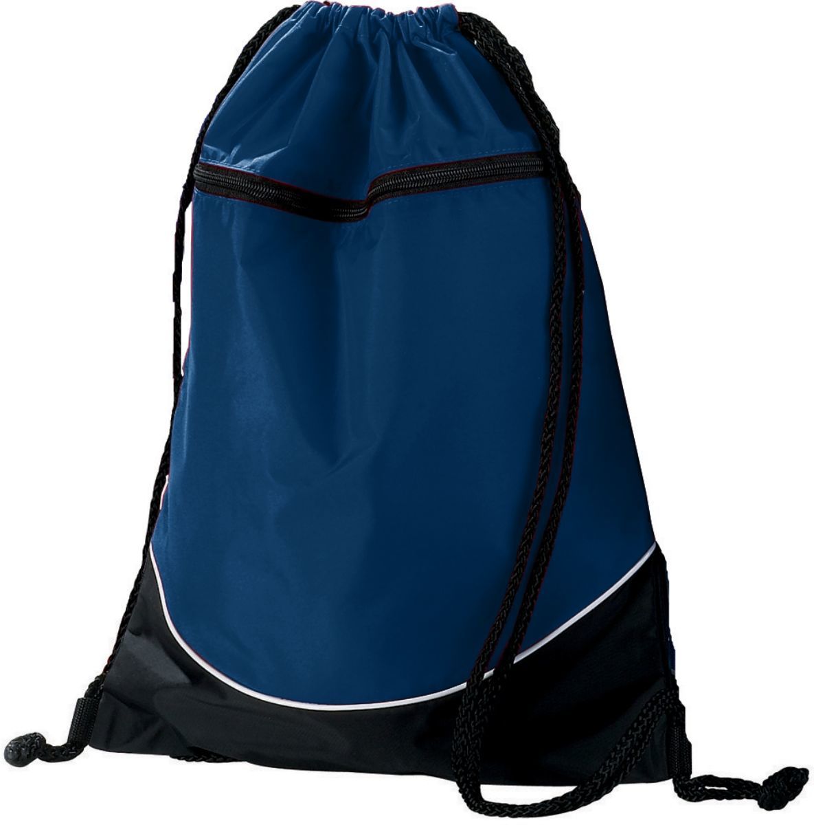 Augusta Tri-Color Drawstring Backpack Unisex Accessories Bags & Backpacks