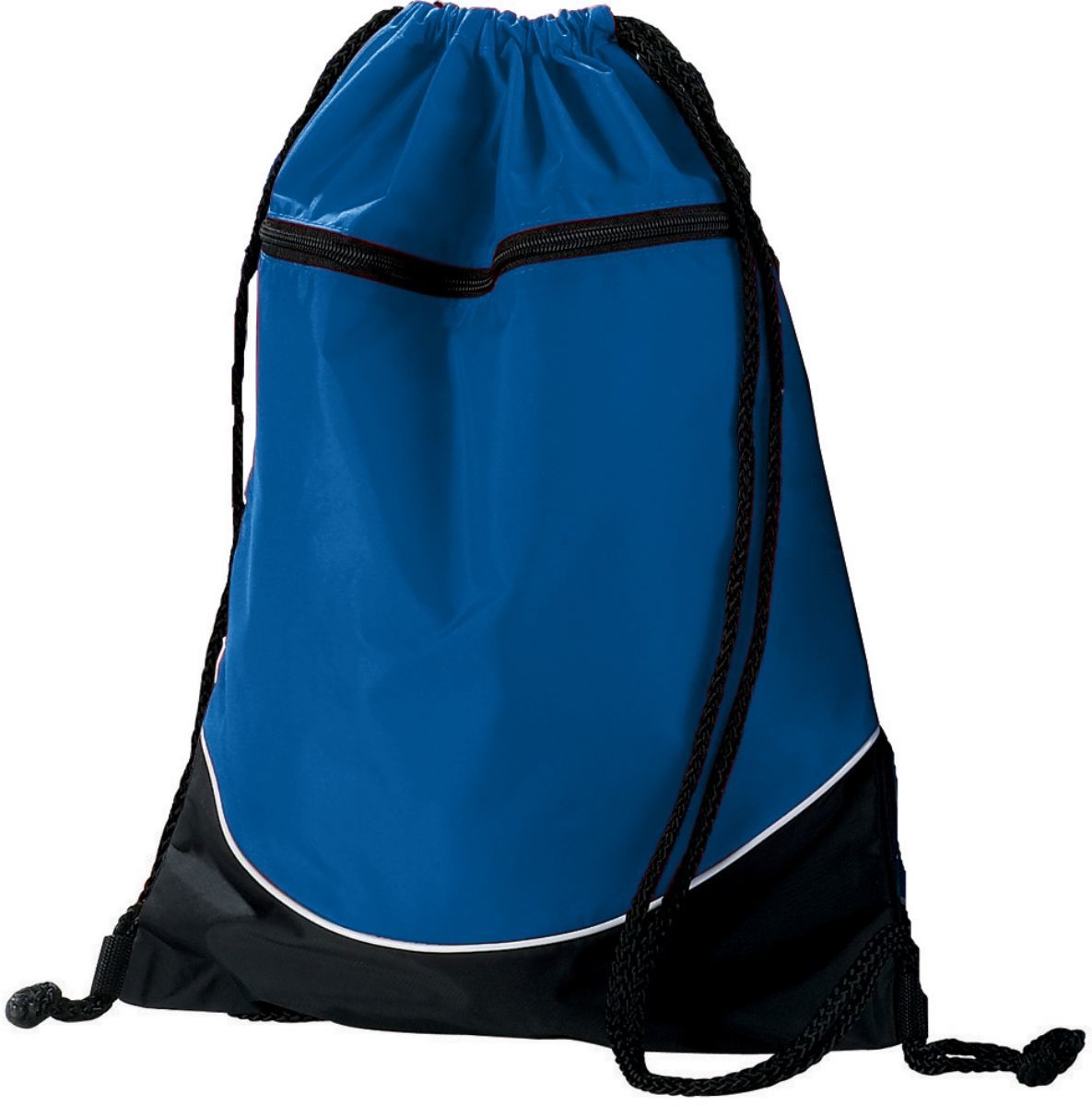 Augusta Tri-Color Drawstring Backpack Unisex Accessories Bags & Backpacks